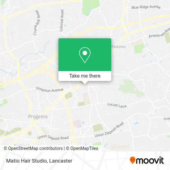 Matio Hair Studio map
