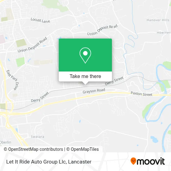 Let It Ride Auto Group Llc map