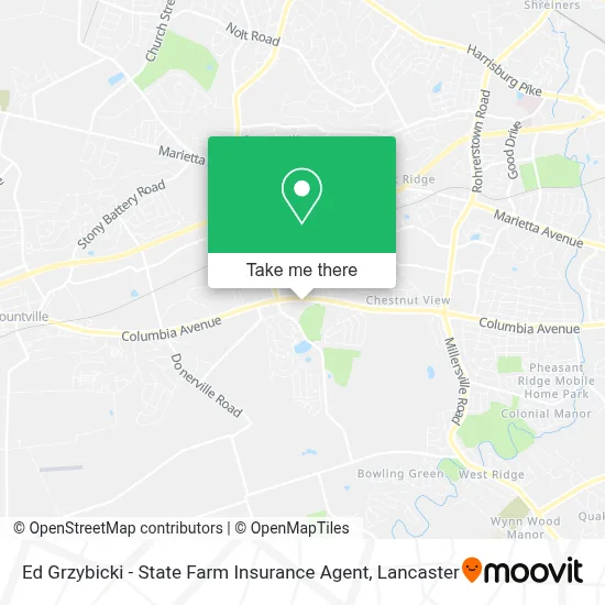 Ed Grzybicki - State Farm Insurance Agent map