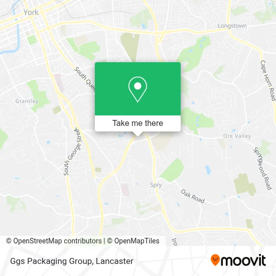 Ggs Packaging Group map