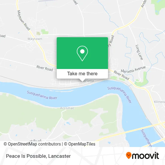 Peace Is Possible map