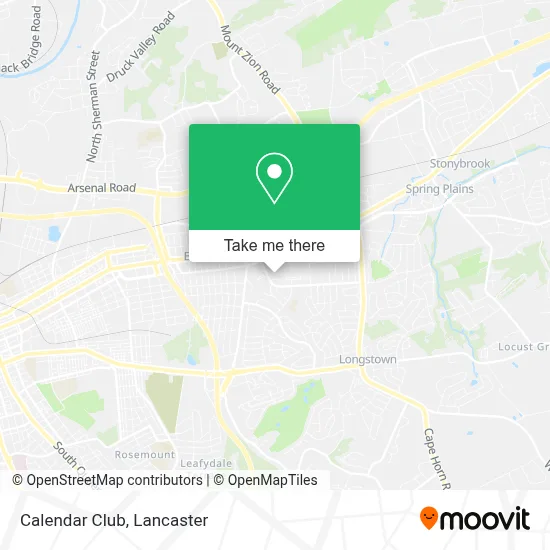 Calendar Club map