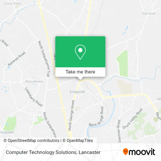 Computer Technology Solutions map