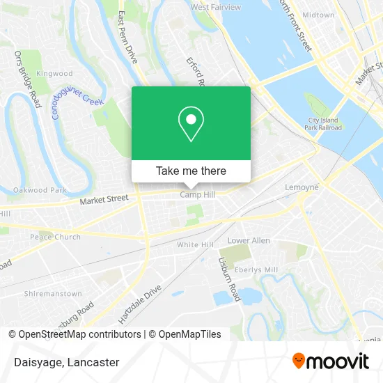 Daisyage map