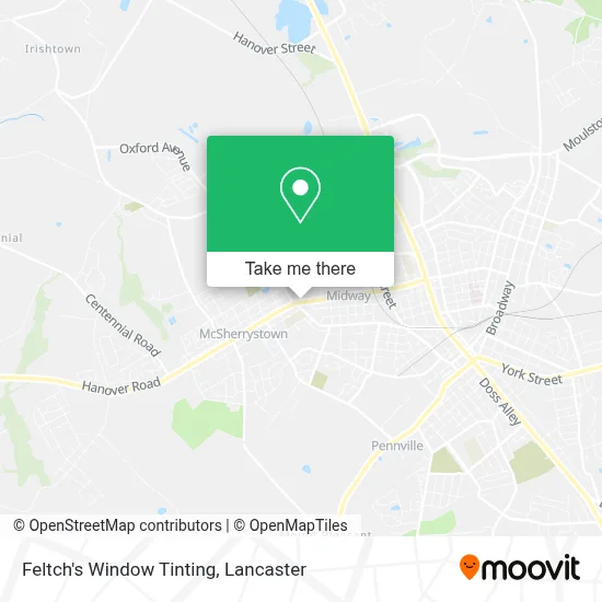 Feltch's Window Tinting map