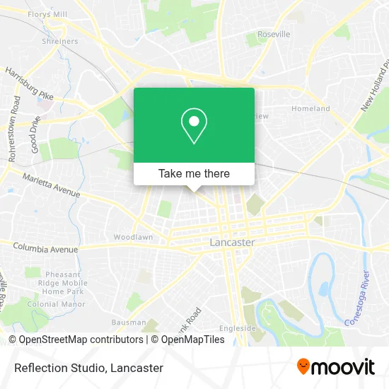 Reflection Studio map