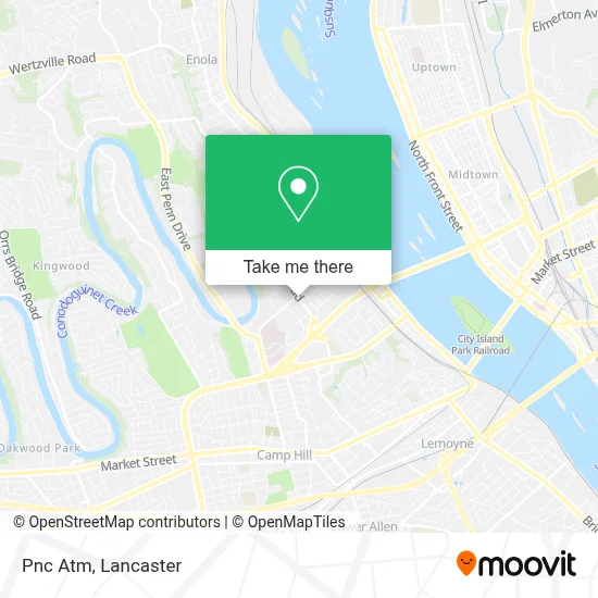 Pnc Atm map