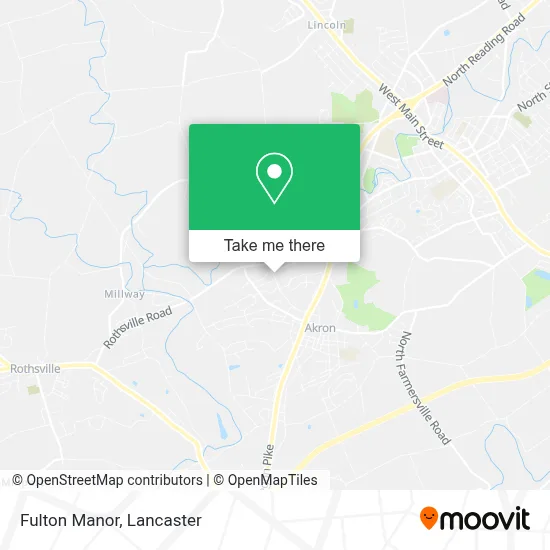 Fulton Manor map