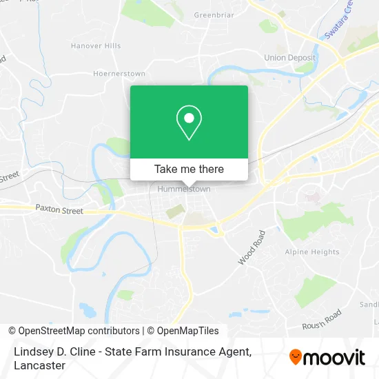 Lindsey D. Cline - State Farm Insurance Agent map