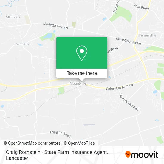 Craig Rothstein - State Farm Insurance Agent map