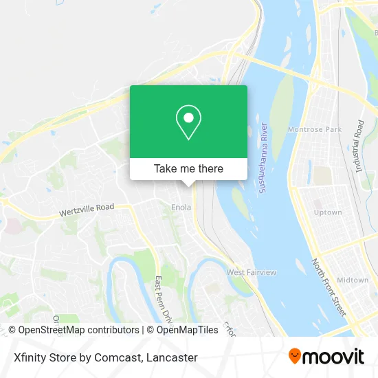 Xfinity Store by Comcast map