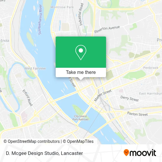 D. Mcgee Design Studio map