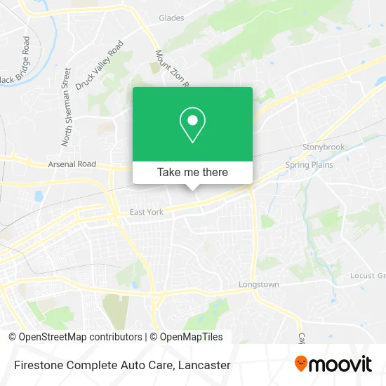 Firestone Complete Auto Care map