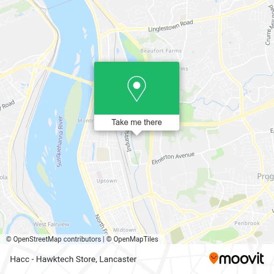 Hacc - Hawktech Store map