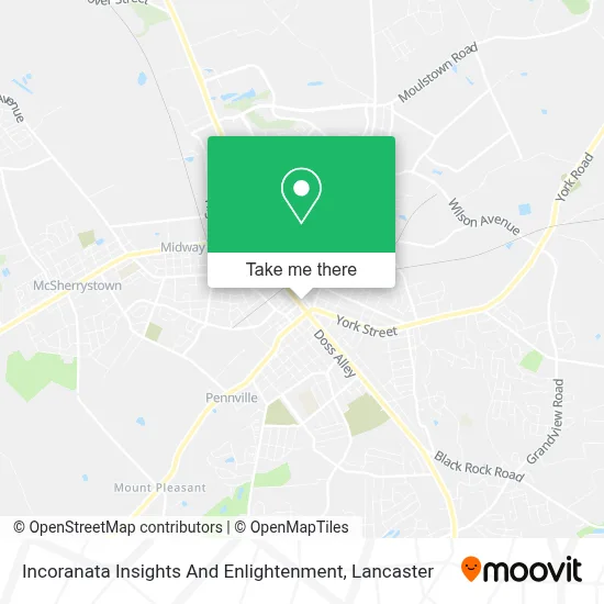 Incoranata Insights And Enlightenment map
