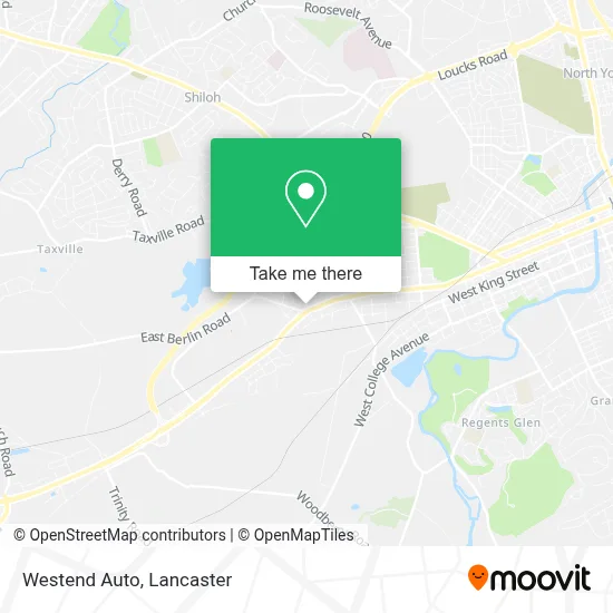 Westend Auto map