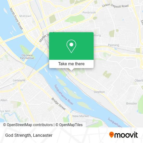God Strength map