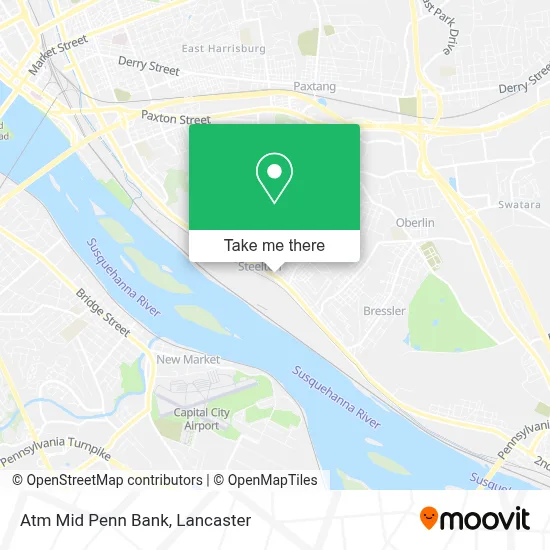 Atm Mid Penn Bank map