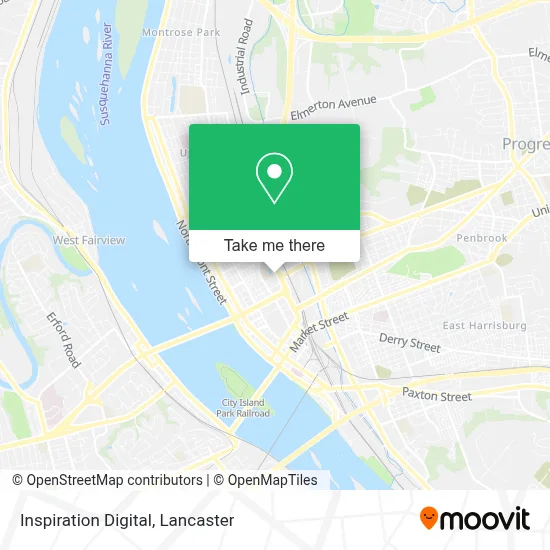 Inspiration Digital map