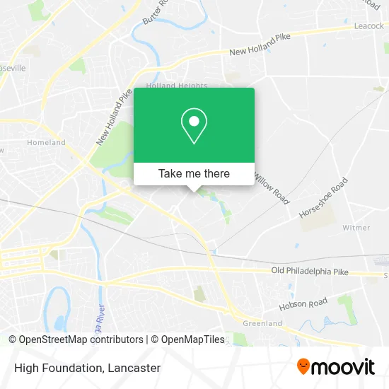 High Foundation map