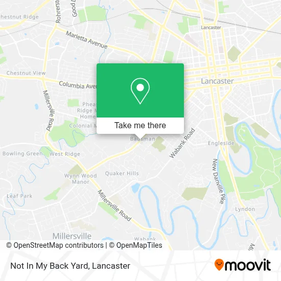 Not In My Back Yard map