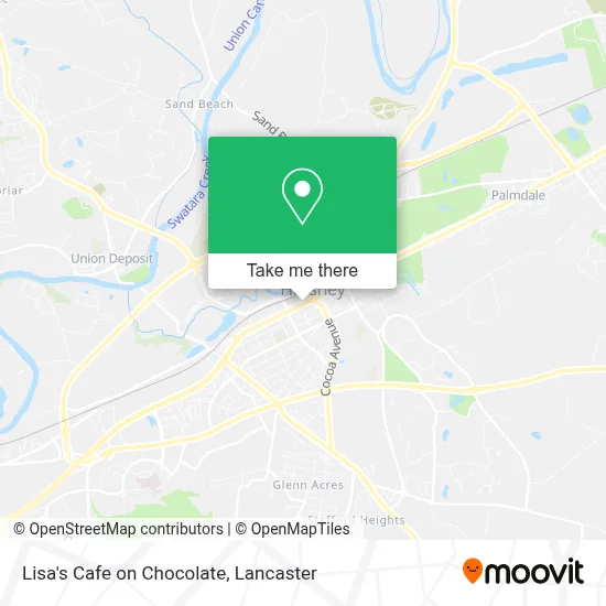 Lisa's Cafe on Chocolate map