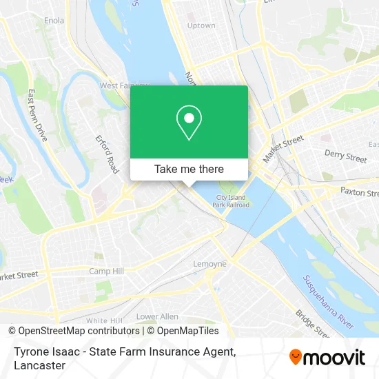 Tyrone Isaac - State Farm Insurance Agent map