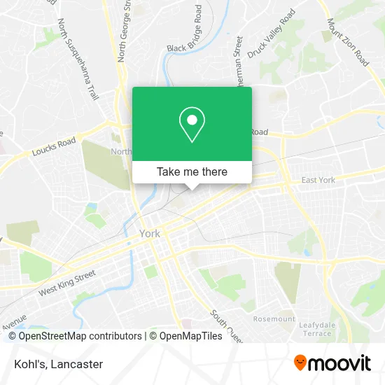 Kohl's map