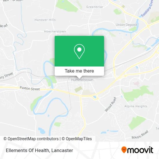 Ellements Of Health map