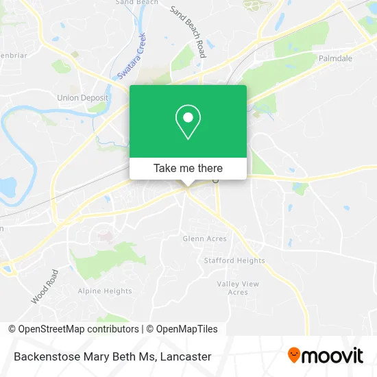 Backenstose Mary Beth Ms map