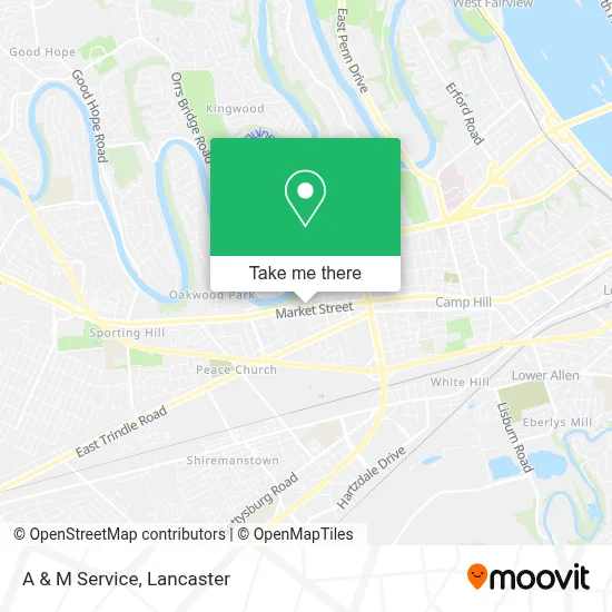 A & M Service map