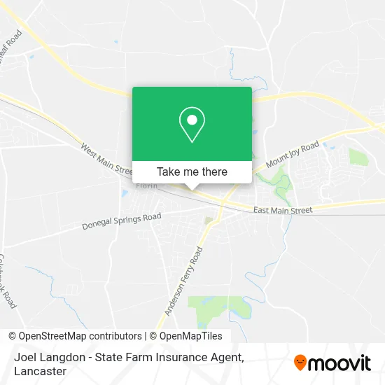 Joel Langdon - State Farm Insurance Agent map