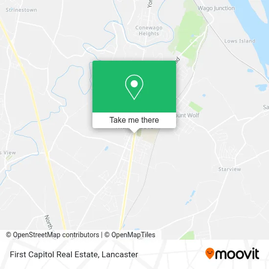 First Capitol Real Estate map