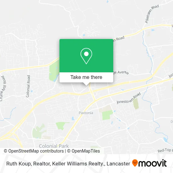 Ruth Koup, Realtor, Keller Williams Realty. map
