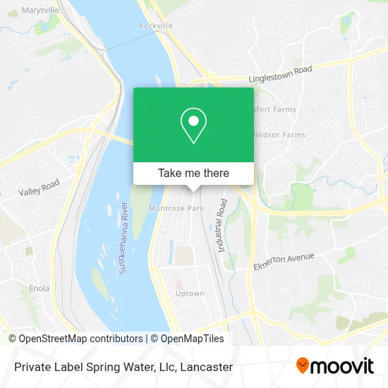 Private Label Spring Water, Llc map