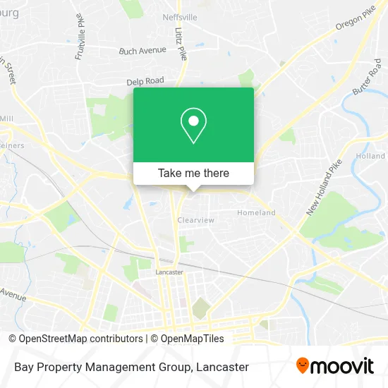 Bay Property Management Group map