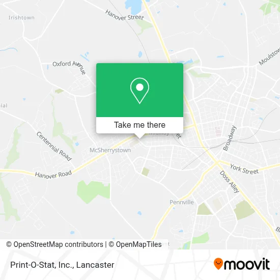 Print-O-Stat, Inc. map