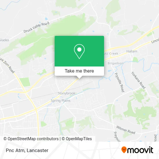 Pnc Atm map