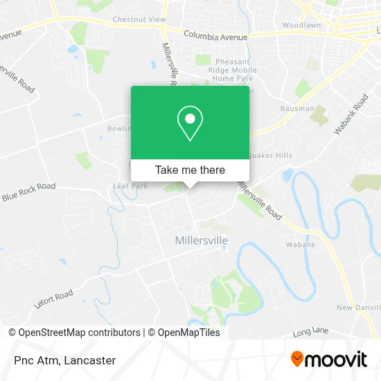 Pnc Atm map