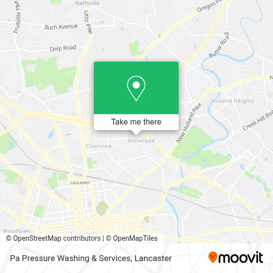Pa Pressure Washing & Services map