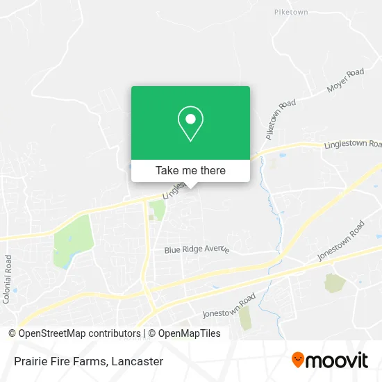 Prairie Fire Farms map