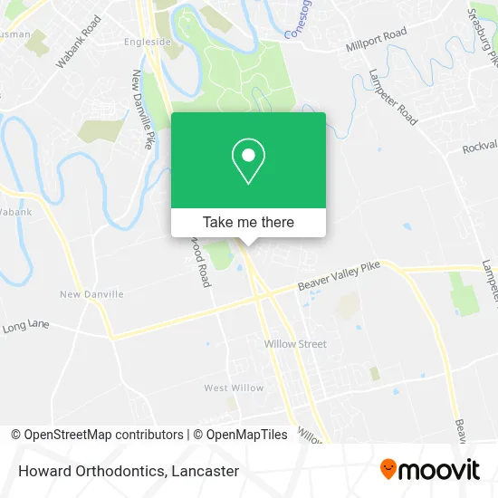 Howard Orthodontics map