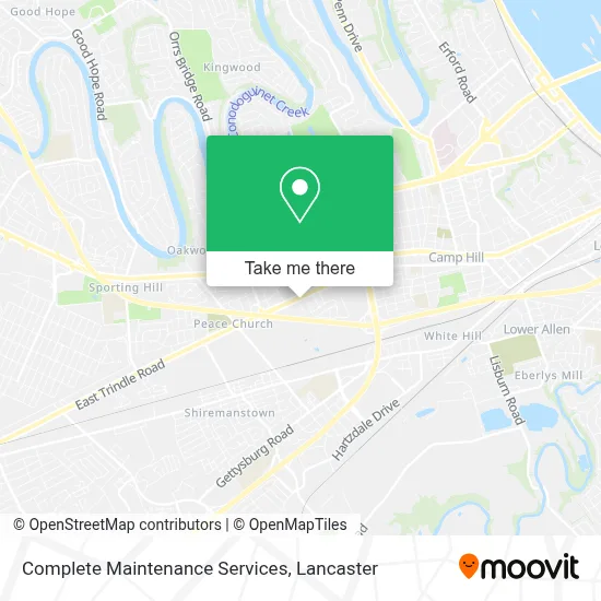 Complete Maintenance Services map