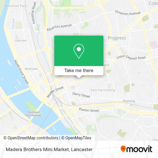 Madera Brothers Mini Market map