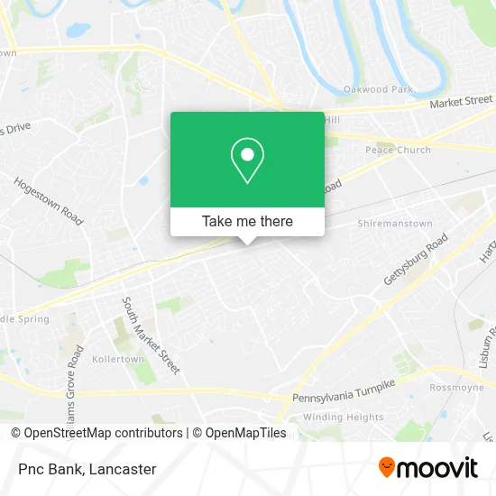 Pnc Bank map