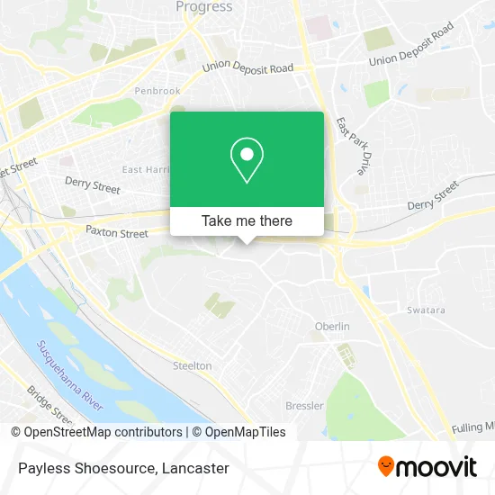 Payless Shoesource map
