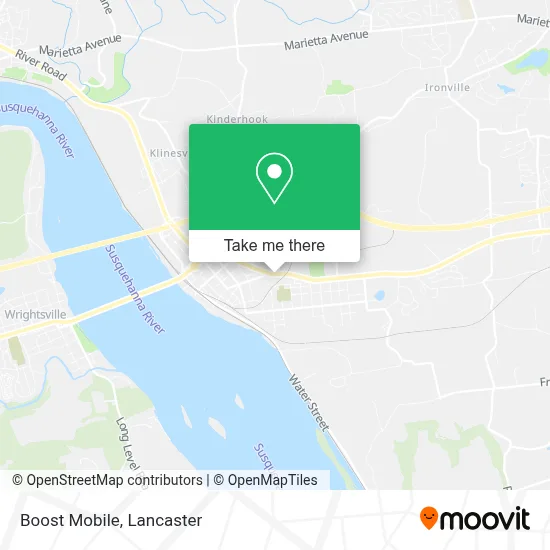 Boost Mobile map