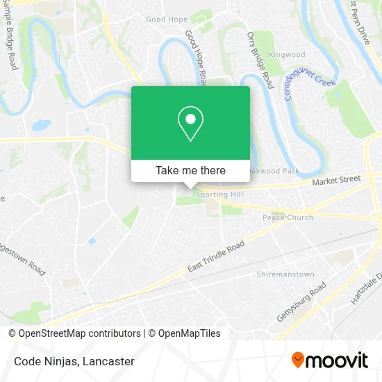 Code Ninjas map