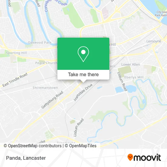 Panda map