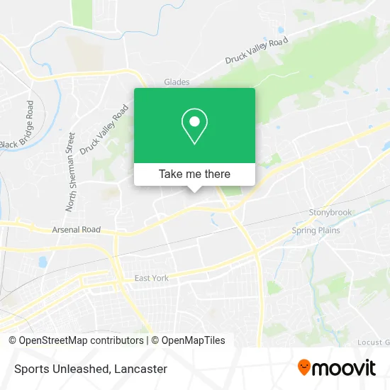 Sports Unleashed map